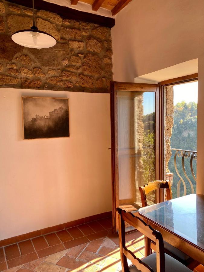 La Sorpresa Monolocale Con Vista Vallata Pitigliano Eksteriør billede