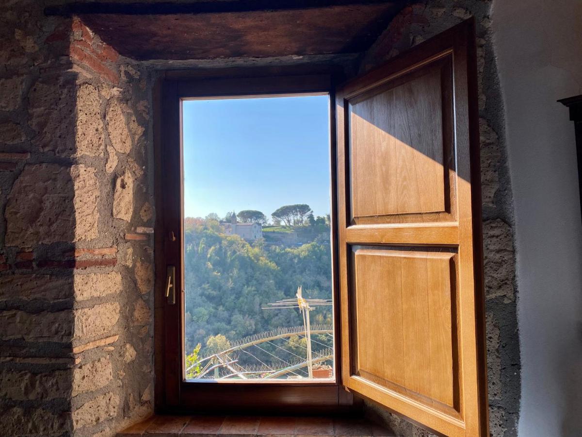 La Sorpresa Monolocale Con Vista Vallata Pitigliano Eksteriør billede