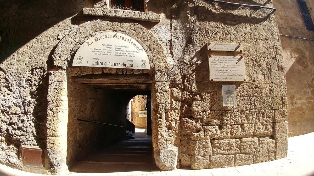 La Sorpresa Monolocale Con Vista Vallata Pitigliano Eksteriør billede